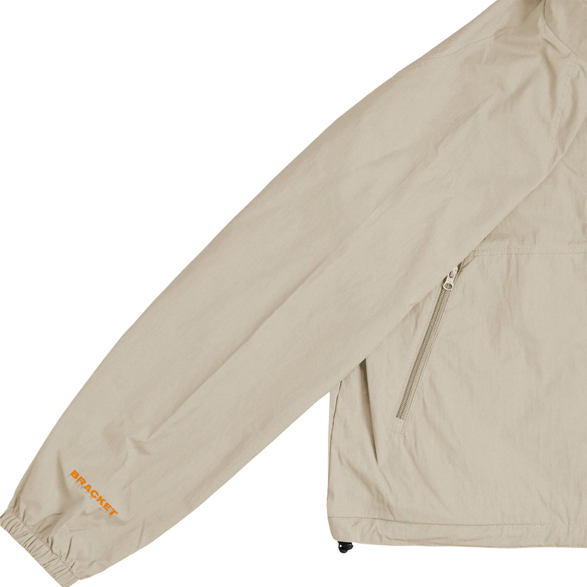 TRACK JACKET cream image