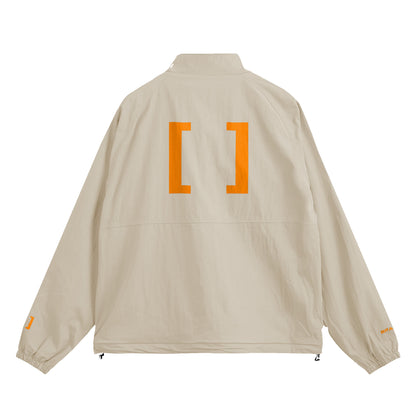 TRACK JACKET cream image