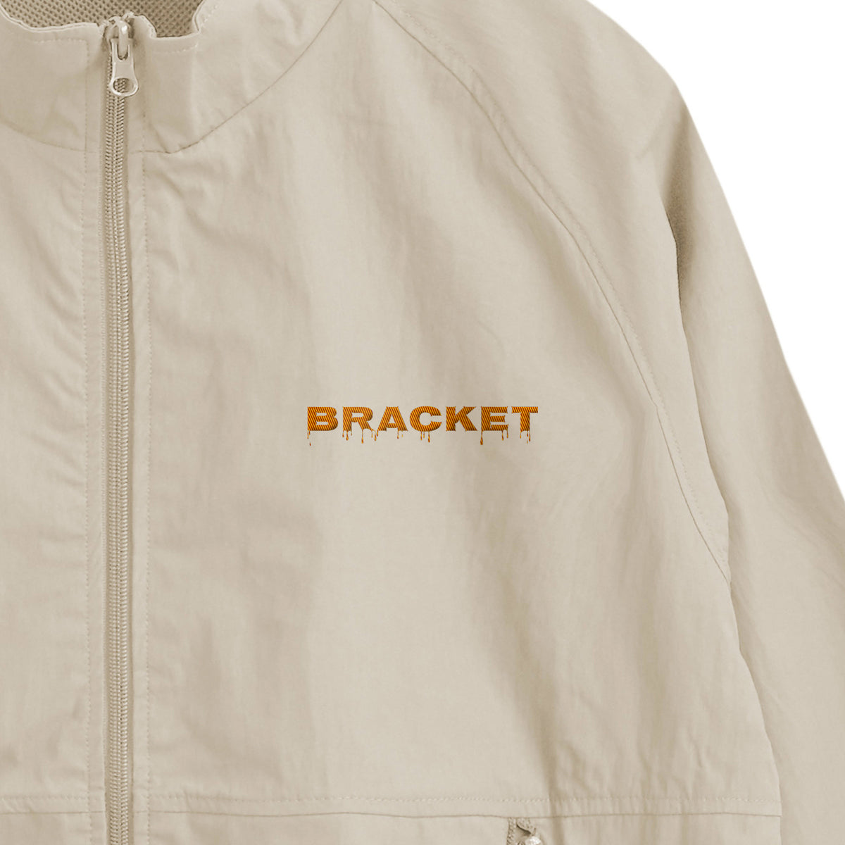 TRACK JACKET cream image