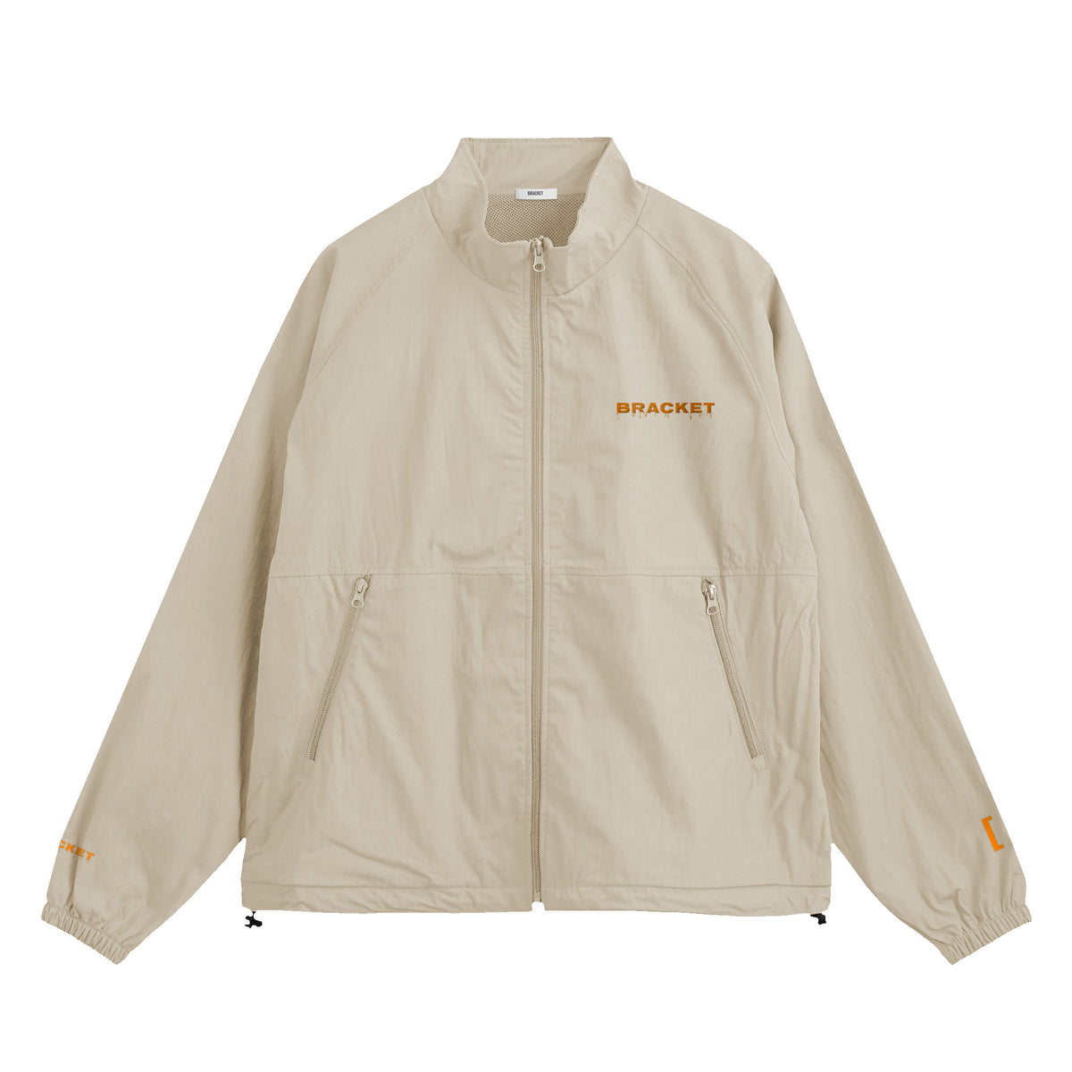TRACK JACKET cream image